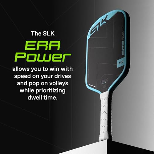 Selkirk Sport SLK ERA Power Pickleball Paddle | Carbon Fiber & Fiberglass Hybrid Face | Professional Pickleball Paddle f