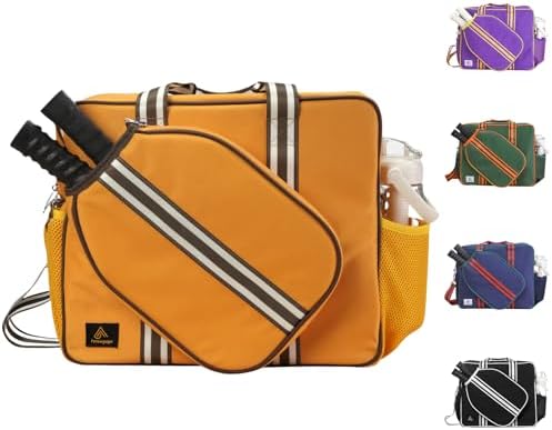 Pickleball Bags for Women & Men | Insulated Drink Cooler Bag with Fence Hooks | High-Quality Pickleball Gift Picks - Image 7