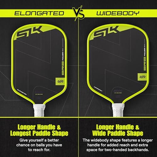 Selkirk Sport SLK ERA Power Pickleball Paddle | Carbon Fiber & Fiberglass Hybrid Face | Professional Pickleball Paddle f