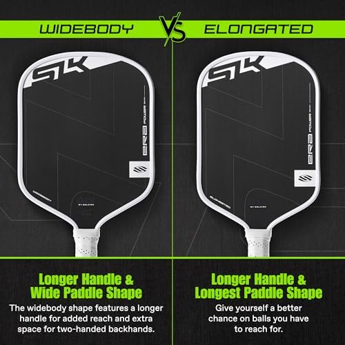 Selkirk Sport SLK ERA Power Pickleball Paddle | Carbon Fiber & Fiberglass Hybrid Face | Professional Pickleball Paddle f