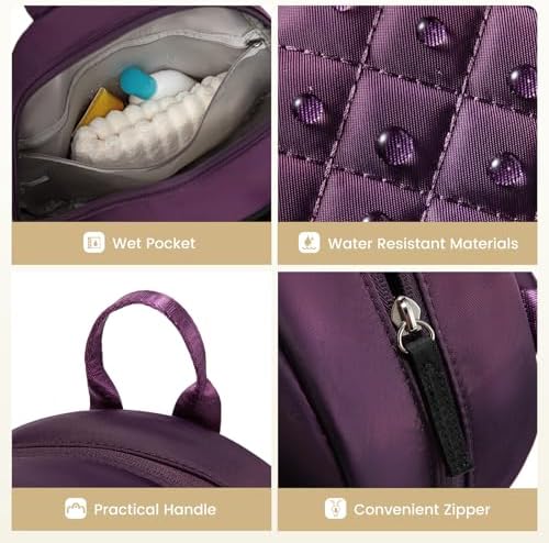 Sucipi Lightweight Pickleball Bags for Women Stylish Quilted Pickleball Paddle Sling Bag Backpack Sucipi Women Lightweig