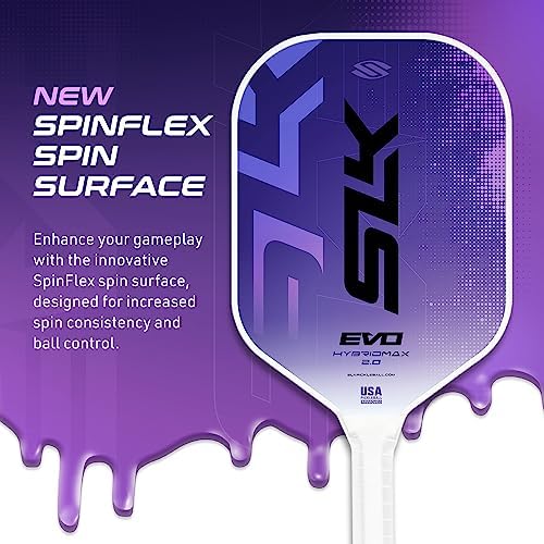Selkirk Sport SLK Evo Pickleball Paddles for Power and Control Enthusiasts | Selkirk Sport SLK Evo Hybrid Pickleball Pa