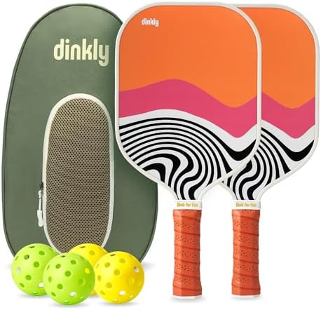 USAPA Approved Graphite/Fiberglass Pickleball Racket Set for Men and Women Beginners