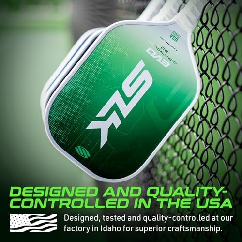 Selkirk Sport SLK Evo Pickleball Paddles for Power and Control Enthusiasts | Selkirk Sport SLK Evo Hybrid Pickleball Pa