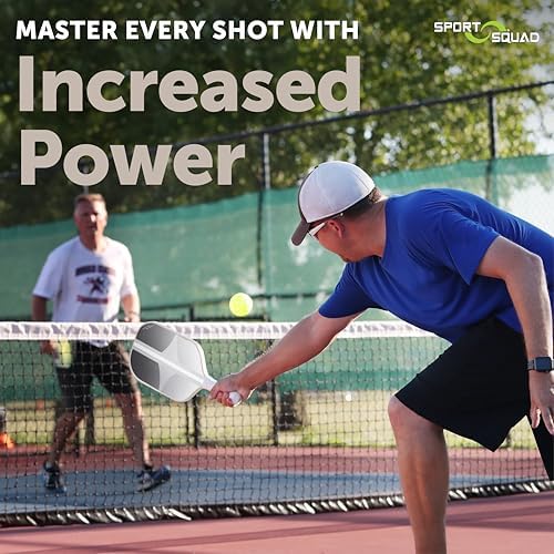 Pickleball Paddles Set of 2 and Single - Lightweight, Durable & High-Performance Playability - USA Team-Developed Racket