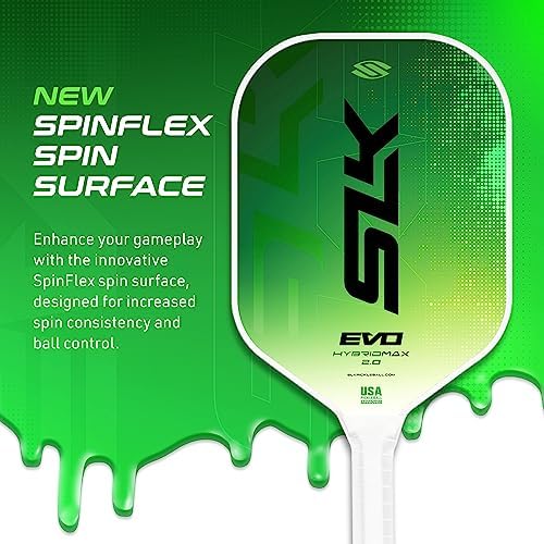 Selkirk Sport SLK Evo Pickleball Paddles for Power and Control Enthusiasts | Selkirk Sport SLK Evo Hybrid Pickleball Pa
