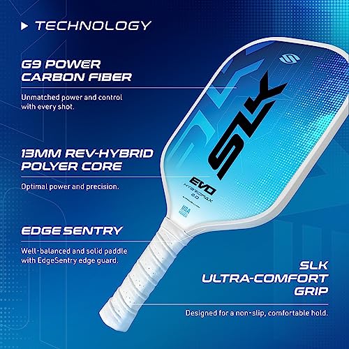 Selkirk Sport SLK Evo Pickleball Paddles for Power and Control Enthusiasts
| Selkirk Sport SLK Evo Pickleball Paddles - - Image 4