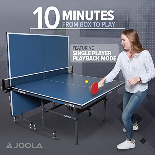 JOOLA Tour Indoor Ping Pong Table with Quick Clamp Table Tennis Net for Quick Assembly and Portable Play
| JOOLA Tour I - Image 14