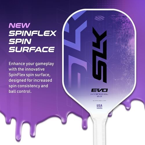 Selkirk Sport SLK Evo Pickleball Paddles for Power and Control Enthusiasts | Selkirk Sport SLK Evo Hybrid Pickleball Pa