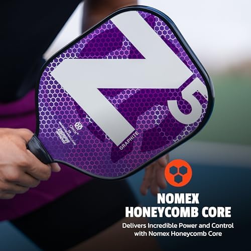Onix Graphite MOD Z5 Carbon Fiber Pickleball Paddles for BeginnersComfortable Cushioned Grip 16x38 Inches