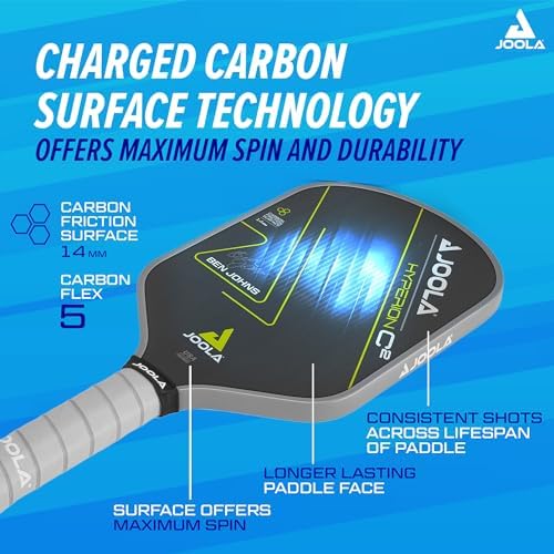 JOOLA Professional Pickleball Paddles - Charged Surface Technology for Power & Feel - USAP Approved - Fully Encased Carb