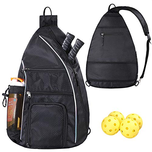 Pickleball Bag for Men Women - Travel Pickleball Paddle Case - Provable Pickleball Sling Bag