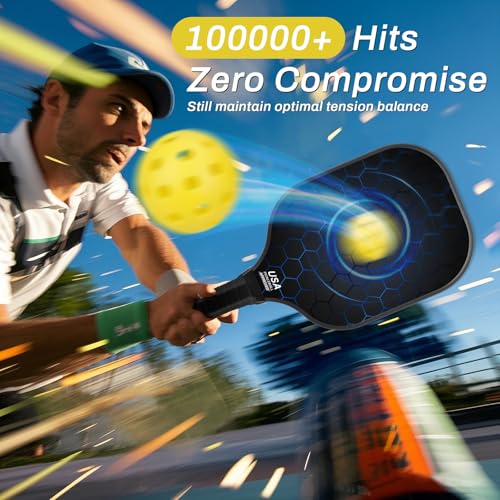 99.9% T300 Carbon Fiber Lightweight Pickleball Paddles for Beginner Indoor/Outdoor Games Gifts
99.9% T300 Carbon Fiber L - Image 2