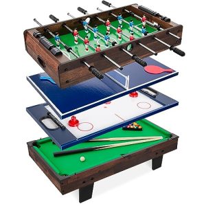 Best Choice Products 4-in-1 Multi Game Table for Home Play Room
