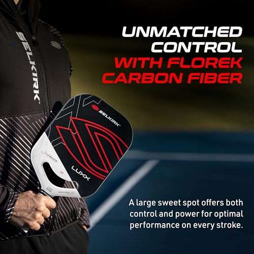 Selkirk Sport LUXX Control Pickleball Paddle for Unmatched Control and Added Power
| Carbon Fiber Pickleball Paddle by - Image 5