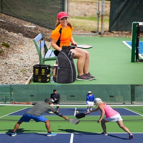 Pickleball Bag for Men Women - Travel Pickleball Paddle Case - Provable Pickleball Sling Bag - Image 7