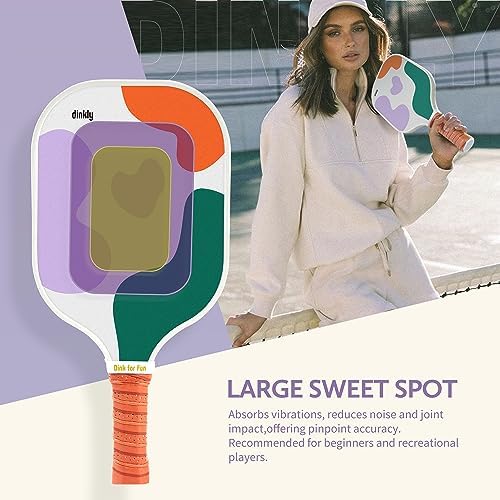 USAPA Approved Graphite/Fiberglass Pickleball Racket Set for Men and Women Beginners