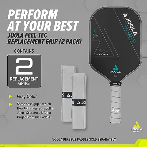 JOOLA Pickleball Paddle Replacement Grip Tape - Comfort & Moisture Wicking Surface - For Pickleball Paddle - Small Grip