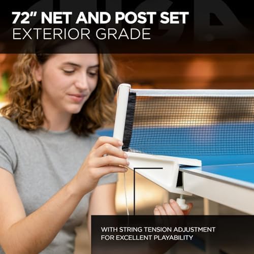 Stiga XTR Professional Outdoor Table Tennis Table - All Weather Aluminum Waterproof - Outdoor & Indoor - Easy Assembly -
