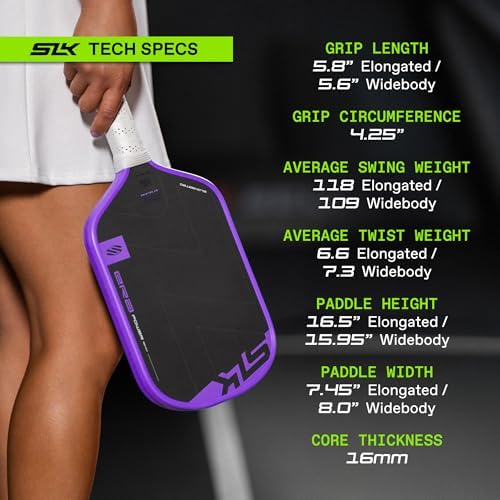 Selkirk Sport SLK ERA Power Pickleball Paddle | Carbon Fiber & Fiberglass Hybrid Face | Professional Pickleball Paddle f