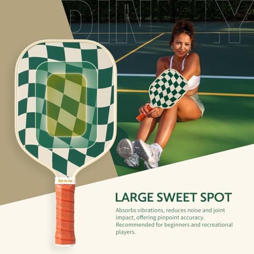 USAPA Approved Graphite/Fiberglass Pickleball Racket Set for Men and Women Beginners