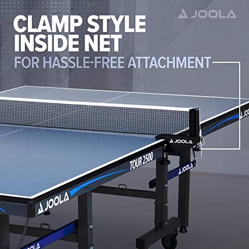 JOOLA Tour Indoor Ping Pong Table with Quick Clamp Table Tennis Net for Quick Assembly and Portable Play
| JOOLA Tour I - Image 12