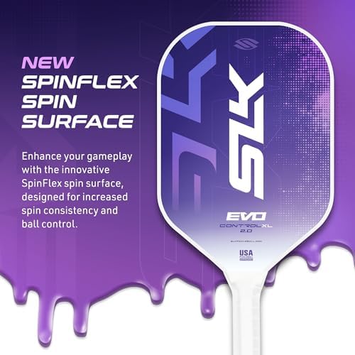 Selkirk Sport SLK Evo Pickleball Paddles for Power and Control Enthusiasts | Selkirk Sport SLK Evo Hybrid Pickleball Pa