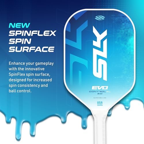 Selkirk Sport SLK Evo Pickleball Paddles for Power and Control Enthusiasts | Selkirk Sport SLK Evo Hybrid Pickleball Pa