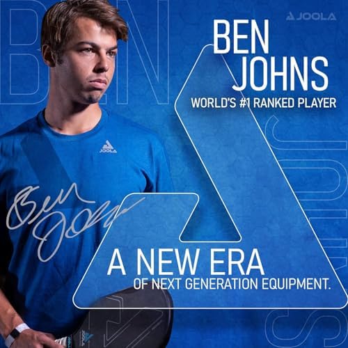 JOOLA Beastmode by Marshawn Lynch Pickleball Paddle Set of Two - Reinforced Fiberglass, Honeycomb Polypropylene Core, Id