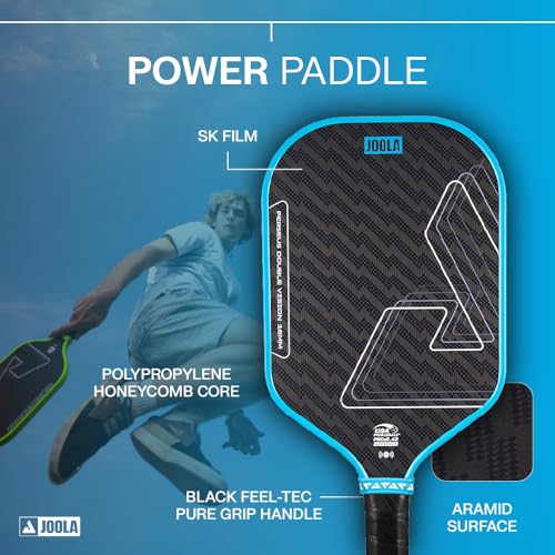 JOOLA Double Vision 16mm Pickleball Paddle for Soft Touch and Reduced Vibration - USAP Approved - NFC Chip Enabled
JOO - Image 3