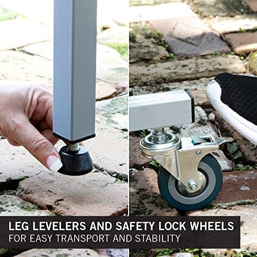 Stiga XTR Professional Outdoor Table Tennis Table - All Weather Aluminum Waterproof - Outdoor & Indoor - Easy Assembly -