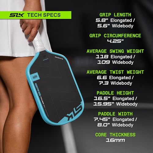 Selkirk Sport SLK ERA Power Pickleball Paddle | Carbon Fiber & Fiberglass Hybrid Face | Professional Pickleball Paddle f