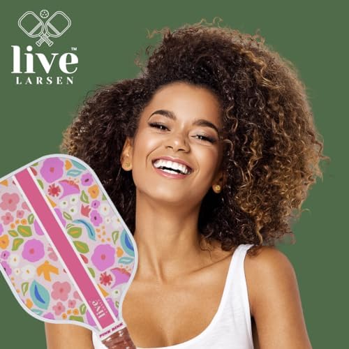 Premium Pickleball Paddle Racket - Durable Fiberglass - Women - Court Achievements - Sweatproof Grip - Free Cover - Uni