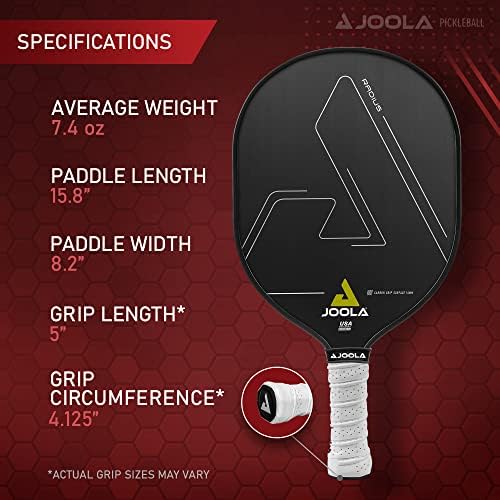 JOOLA Pickleball Paddles - Professional Texture Carbon Grip for Serious Players - Sweet Spot Technology | JOOLA Pickleb
