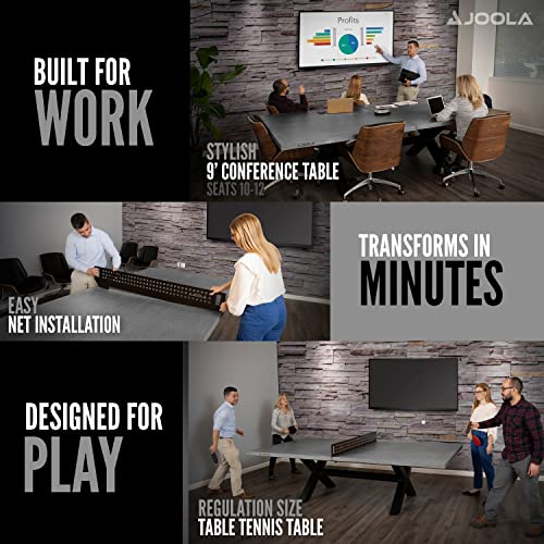 JOOLA Outdoor Table Tennis Table - Multi Use - For Home and Office - Portable Indoor Outdoor Ping Pong Table
JOOLA Out - Image 5