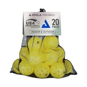 JOOLA Primo Pickleball Balls - Tournament Ready - Indoor and Outdoor Use - USAPA Approved - Precisely Weighted and Craft