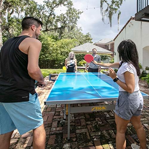 Stiga XTR Professional Outdoor Table Tennis Table - All Weather Aluminum Waterproof - Outdoor & Indoor - Easy Assembly -