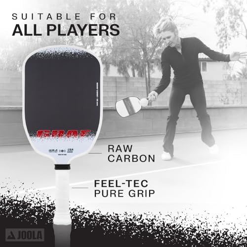 JOOLA Agassi PRO IV Carbon Fiber Pickleball Paddle for UPA-A Certified Players | JOOLA Agassi PRO IV Pickleball Paddle