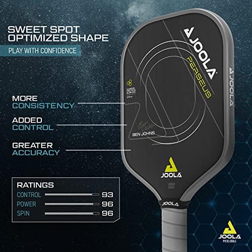 JOOLA Professional Pickleball Paddles for Power and Feel - USAP Approved - Well Balanced with Pop and Control - Select P