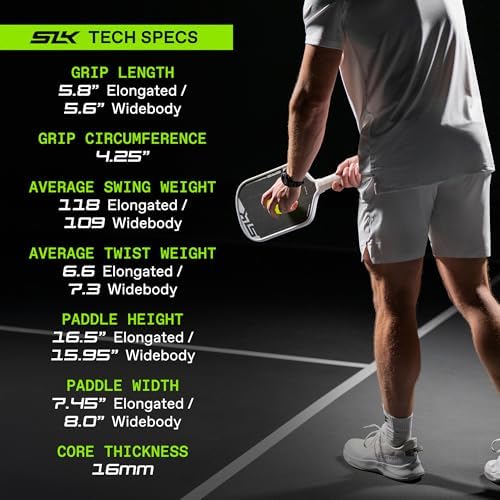 Selkirk Sport SLK ERA Power Pickleball Paddle | Carbon Fiber & Fiberglass Hybrid Face | Professional Pickleball Paddle f