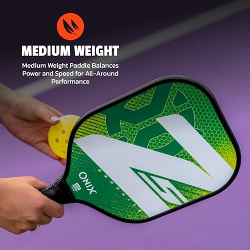 Onix Graphite MOD Z5 Carbon Fiber Pickleball Paddles for BeginnersComfortable Cushioned Grip 16x38 Inches
