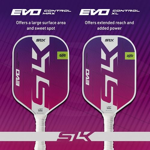 Selkirk Sport SLK Evo Pickleball Paddle - Next Gen for Intermediate Players | High Spin and Control | G8 Power Carbon F - Image 4