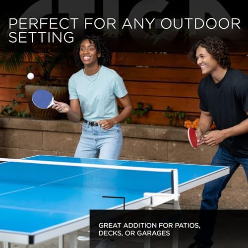 Stiga XTR Professional Outdoor Table Tennis Table - All Weather Aluminum Waterproof - Outdoor & Indoor - Easy Assembly -