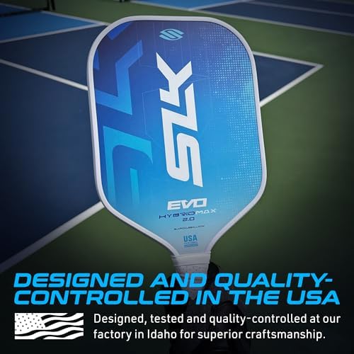Selkirk Sport SLK Evo Pickleball Paddles for Power and Control Enthusiasts | Selkirk Sport SLK Evo Hybrid Pickleball Pa