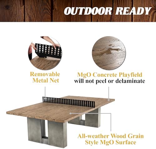 Barrington Multiple Style Ping Pong Tables Metal Nets Family Game Rooms Fun Game Set