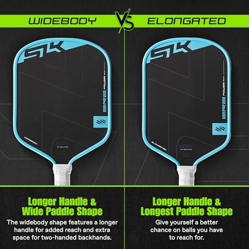 Selkirk Sport SLK ERA Power Pickleball Paddle | Carbon Fiber & Fiberglass Hybrid Face | Professional Pickleball Paddle f