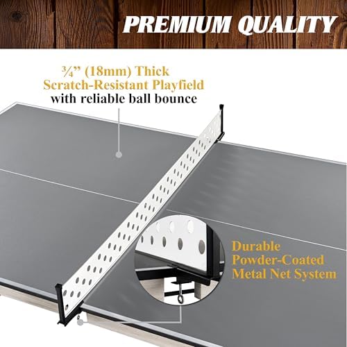 Barrington Multiple Style Ping Pong Tables Metal Nets Family Game Rooms Fun Game Set