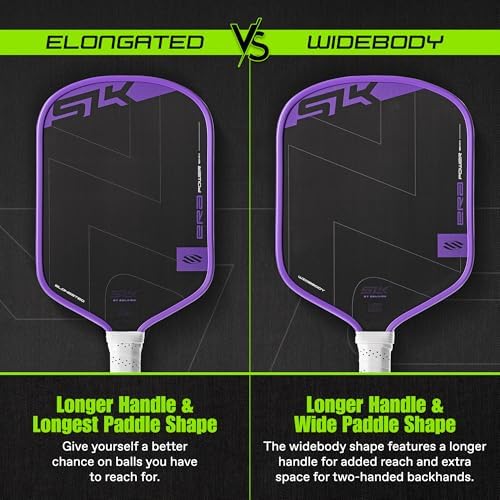 Selkirk Sport SLK ERA Power Pickleball Paddle | Carbon Fiber & Fiberglass Hybrid Face | Professional Pickleball Paddle f