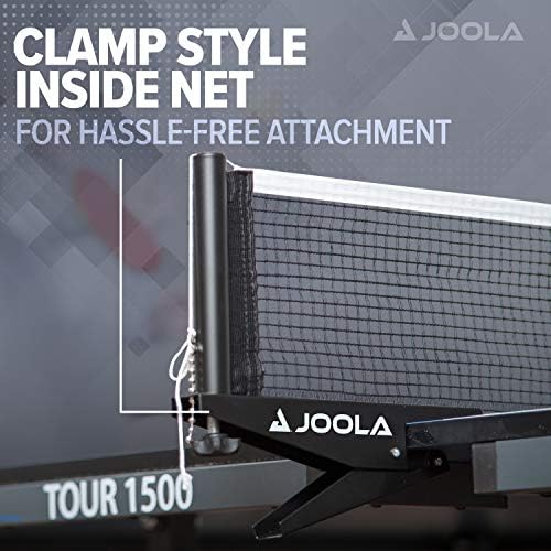 JOOLA Tour Indoor Ping Pong Table with Quick Clamp Table Tennis Net for Quick Assembly and Portable Play
| JOOLA Tour I - Image 16