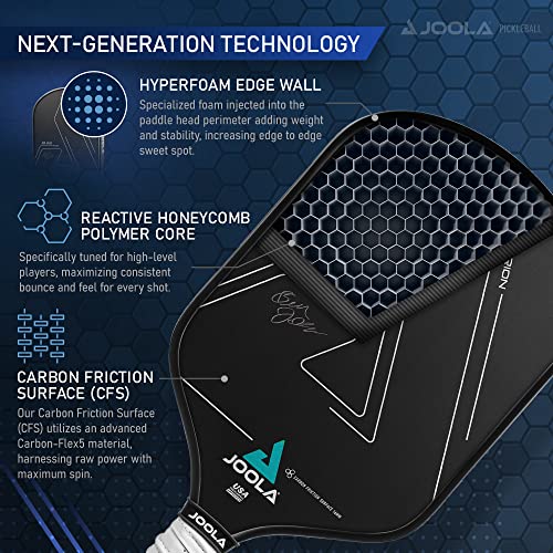 JOOLA Ben Johns Hyperion Pickleball Paddle for Increased Power and Spin - USAP Approved
| JOOLA Ben Johns Hyperion Pick - Image 4